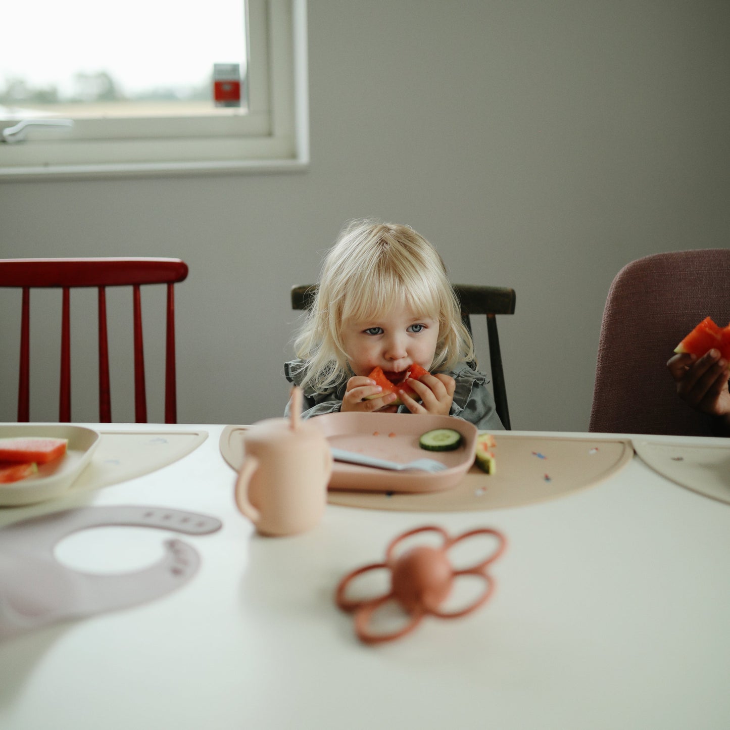 Mushie Silicone Placemat – Easy Clean