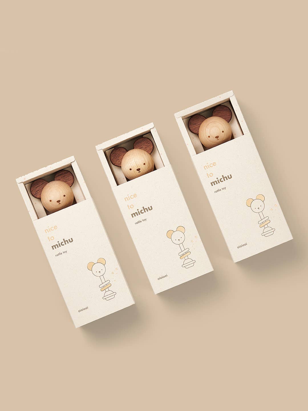 Oioiooi - Nice to Michu Baby Rattle