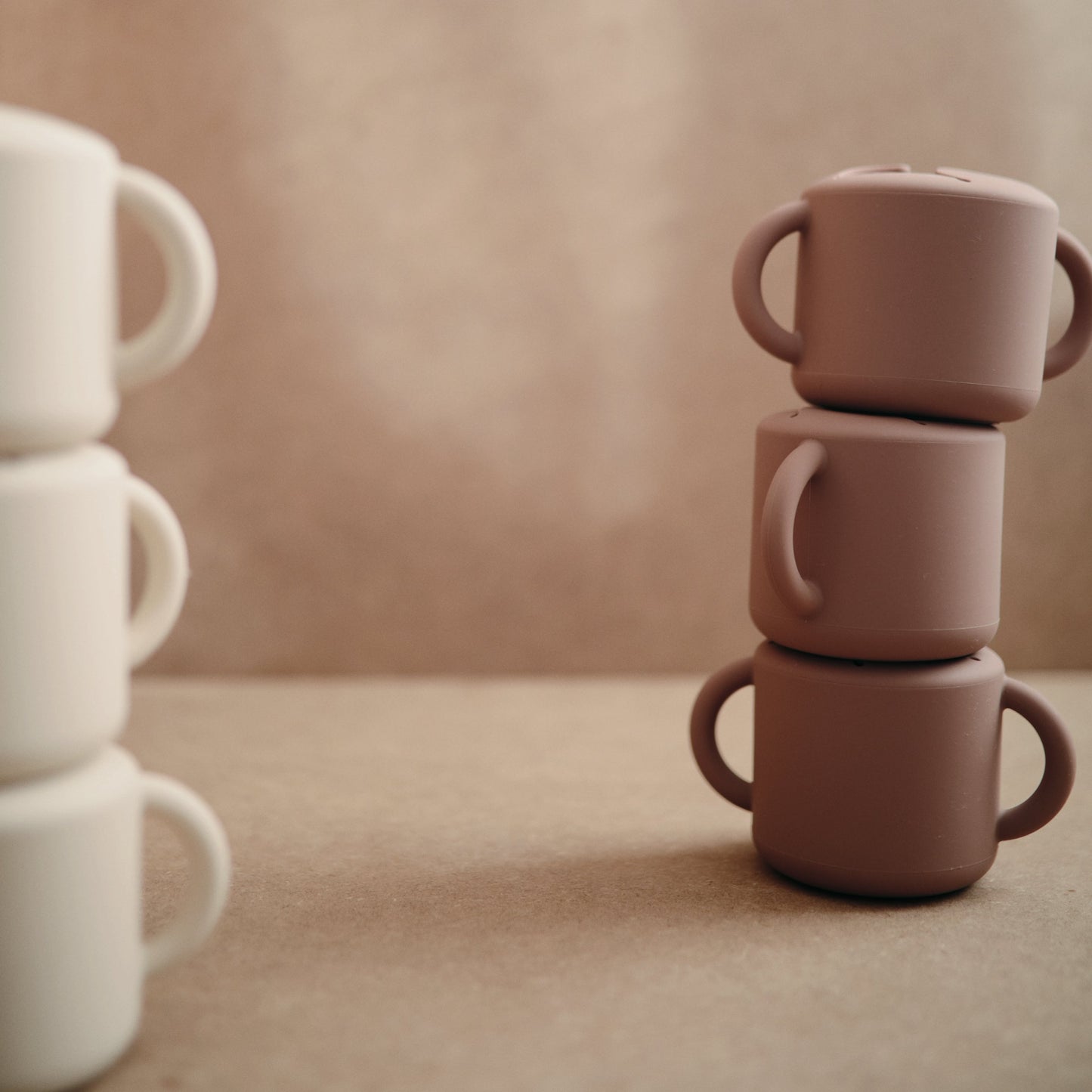 Mushie Silicone Snack Cup – Spill-Proof