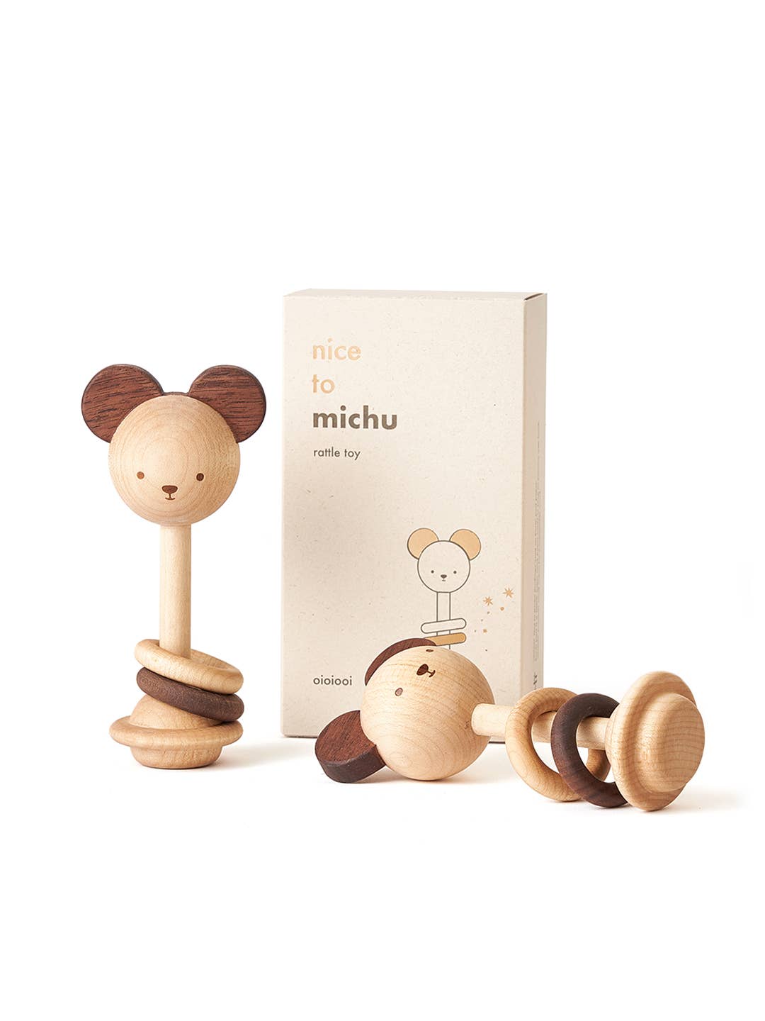 Oioiooi - Nice to Michu Baby Rattle
