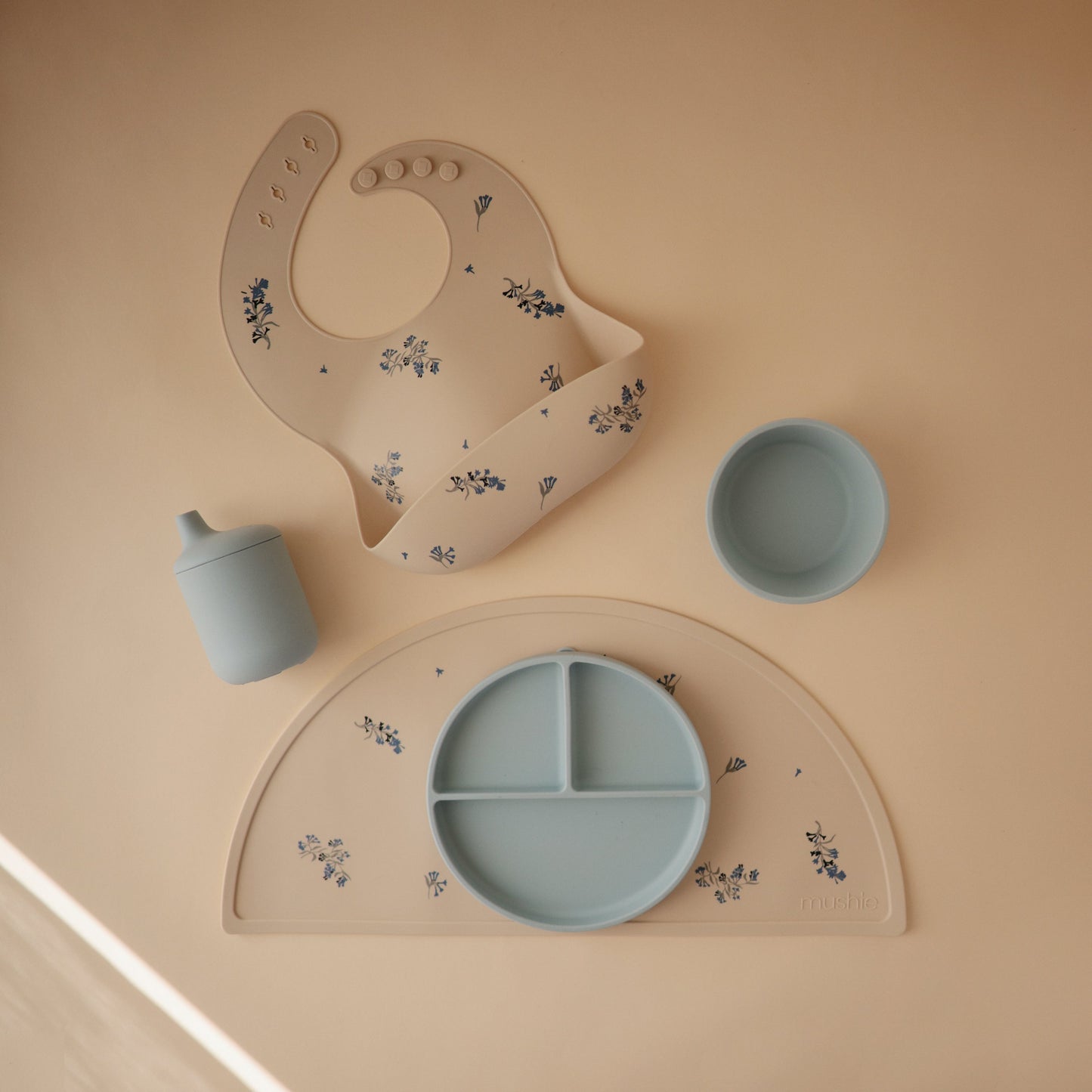 Mushie Silicone Placemat – Easy Clean