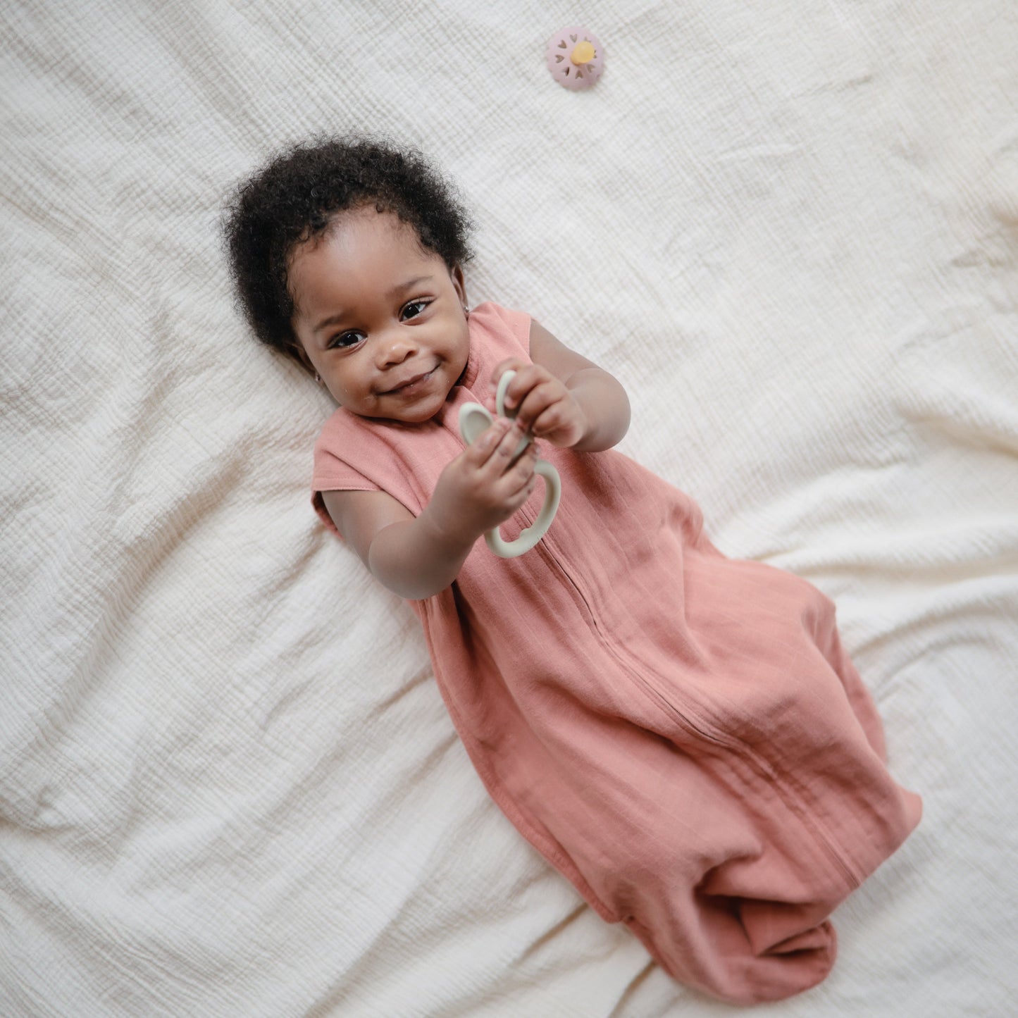 Mushie Organic Cotton Sleepbag – Lightweight Muslin