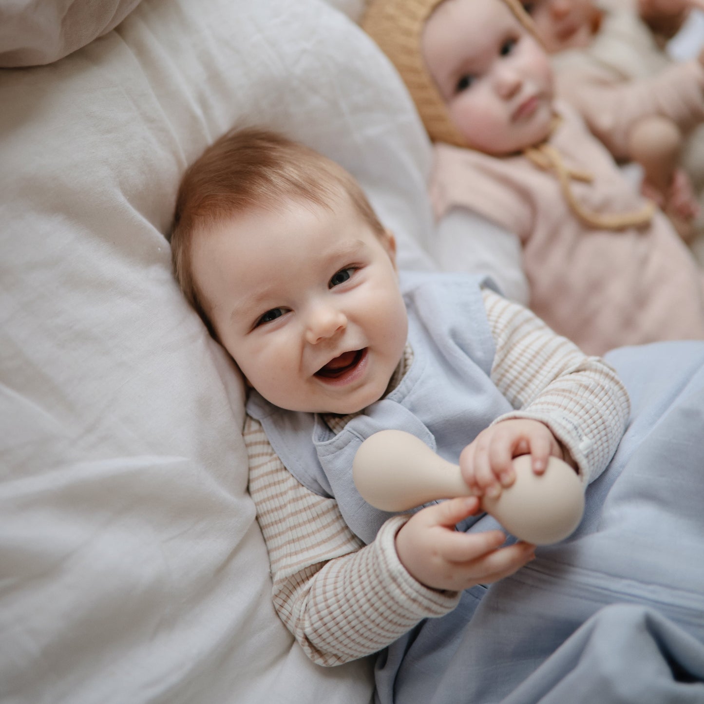 Mushie Organic Cotton Sleepbag – Lightweight Muslin