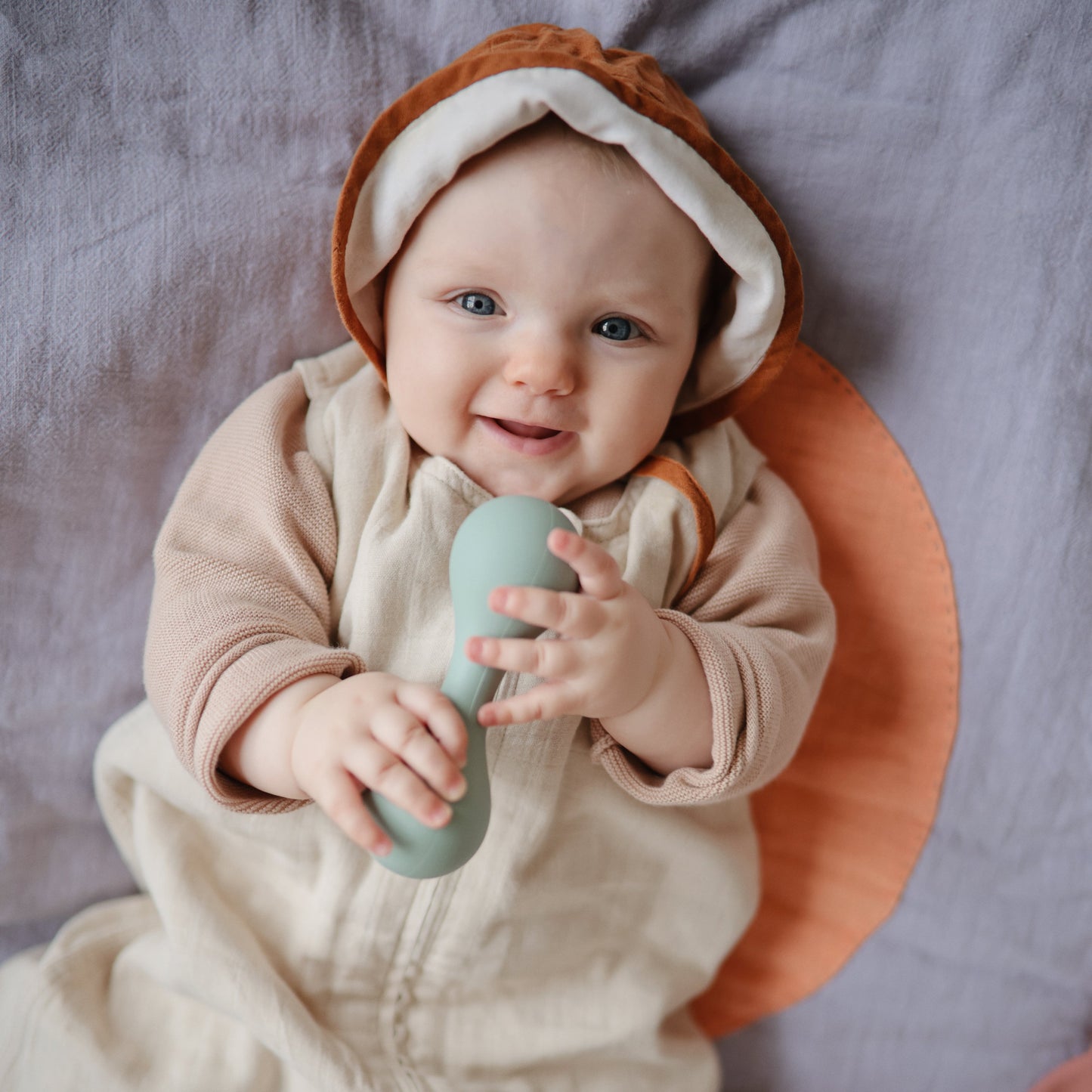 Mushie Organic Cotton Sleepbag – Lightweight Muslin