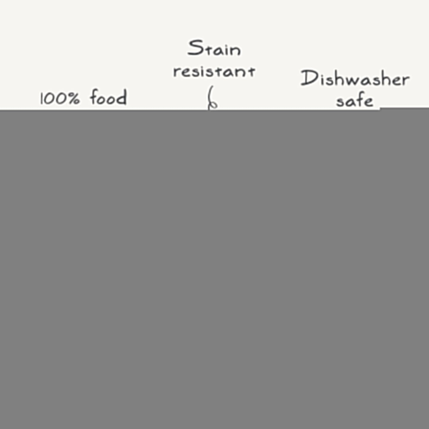 Mushie Silicone Placemat – Easy Clean