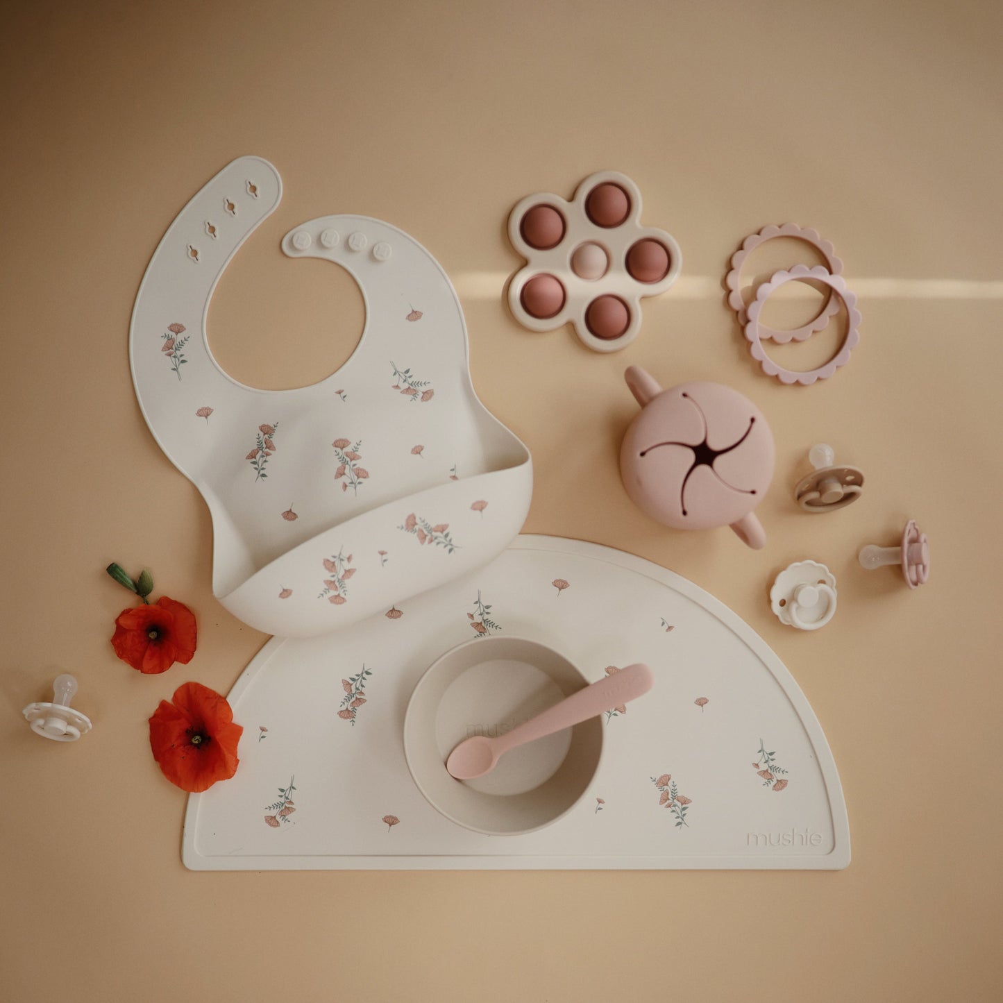 Mushie Silicone Placemat – Easy Clean