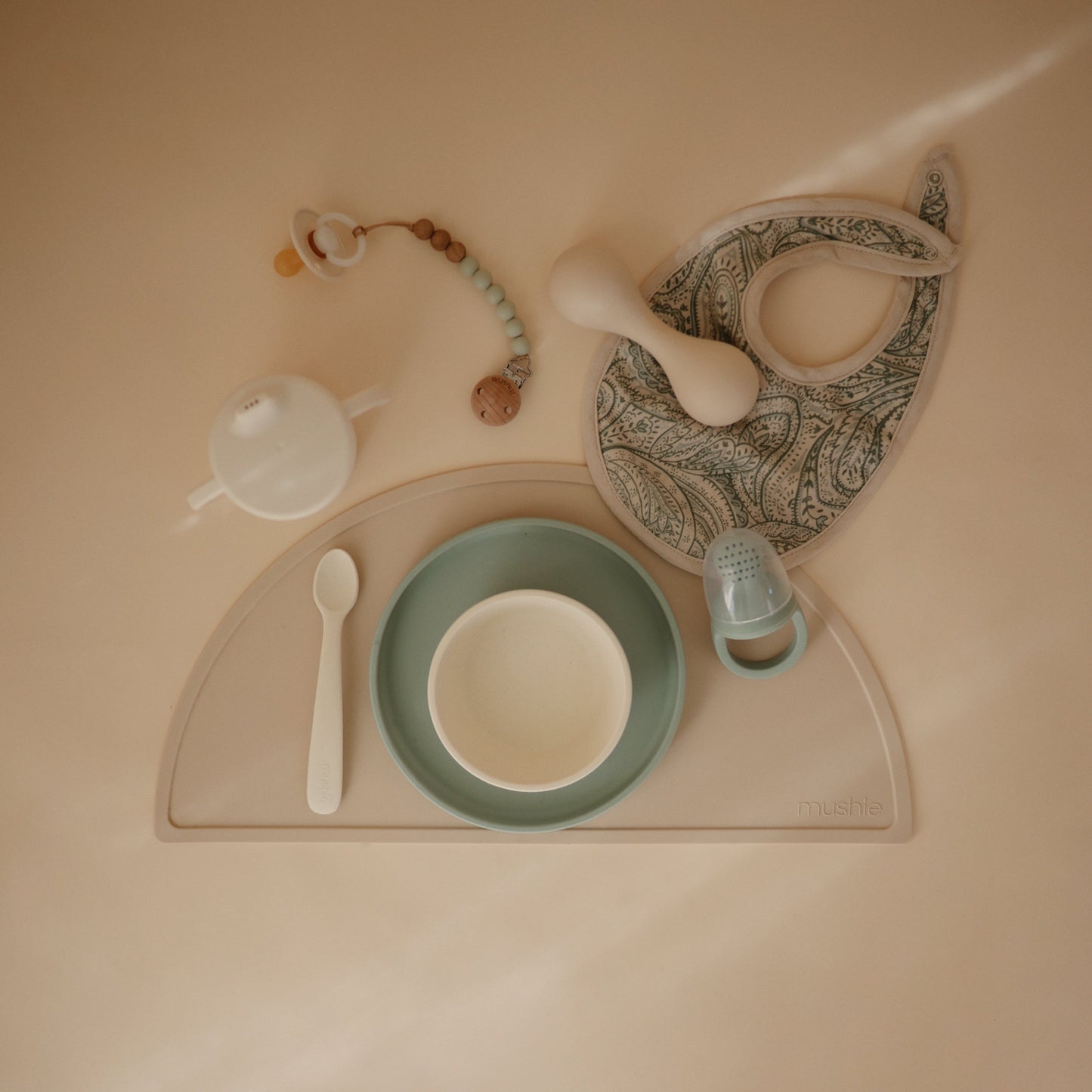 Mushie Silicone Placemat – Easy Clean
