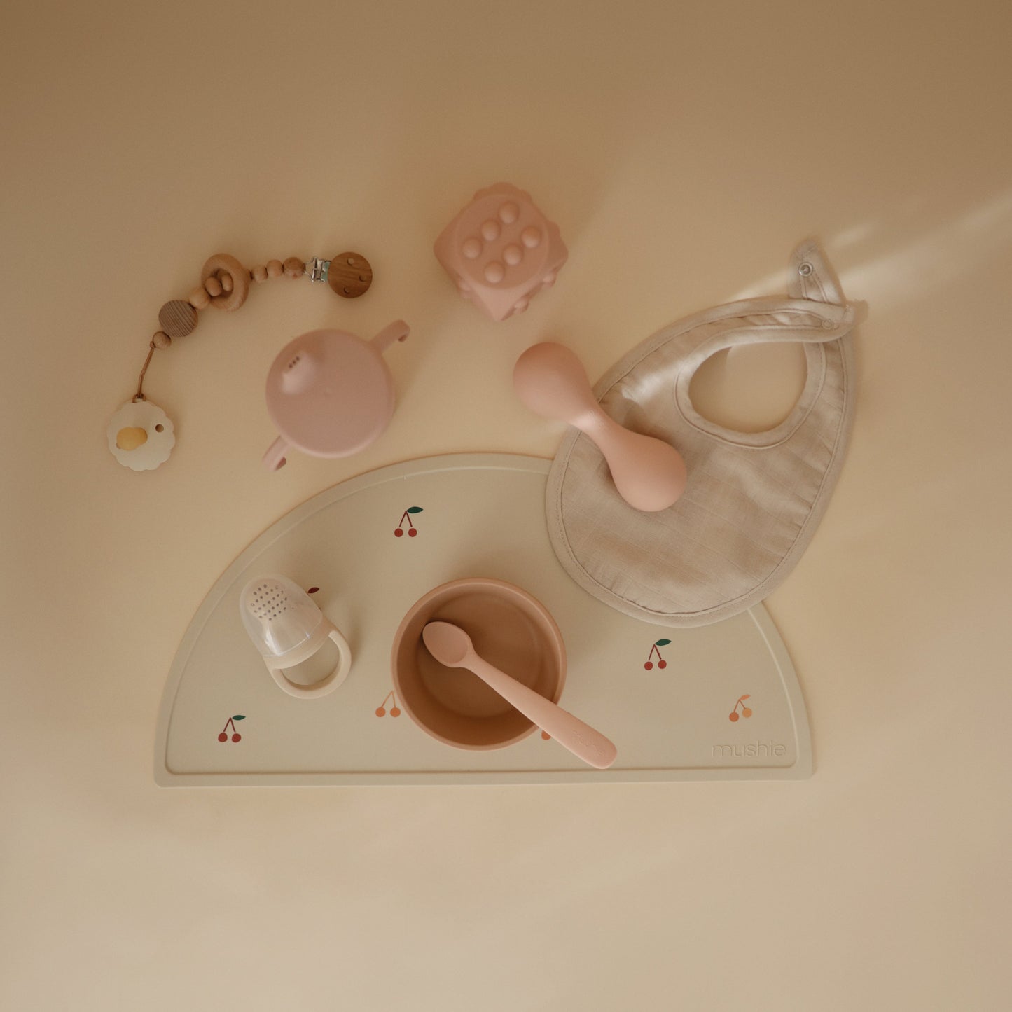 Mushie Silicone Placemat – Easy Clean