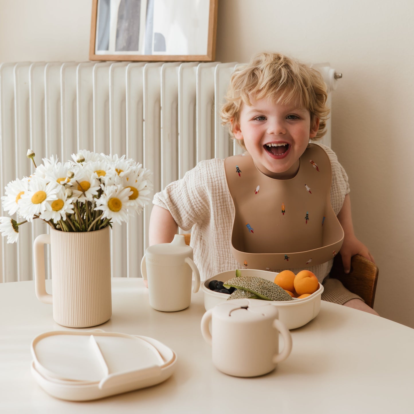 Mushie Silicone Snack Cup – Spill-Proof