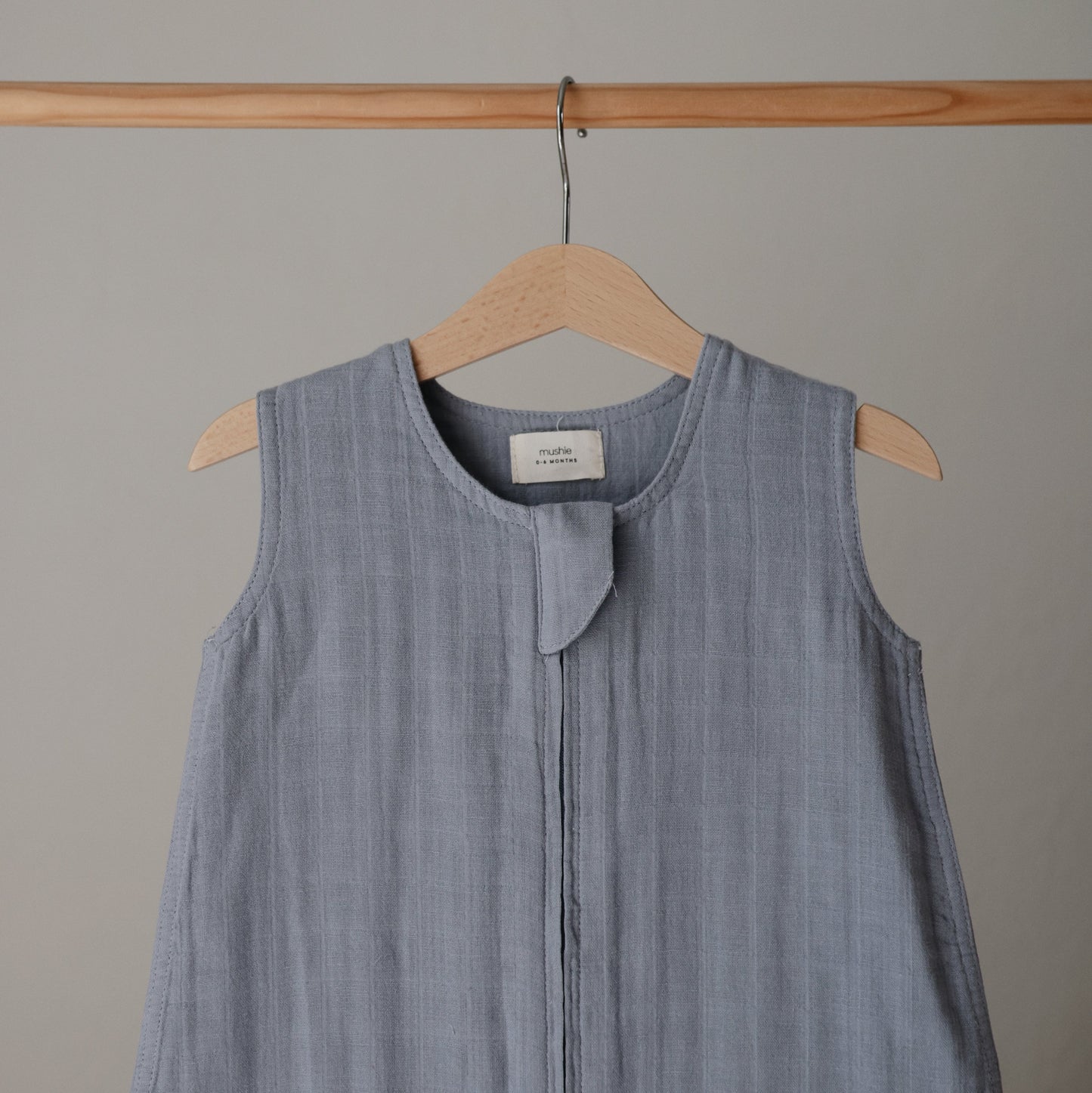 Mushie Organic Cotton Sleepbag – Lightweight Muslin