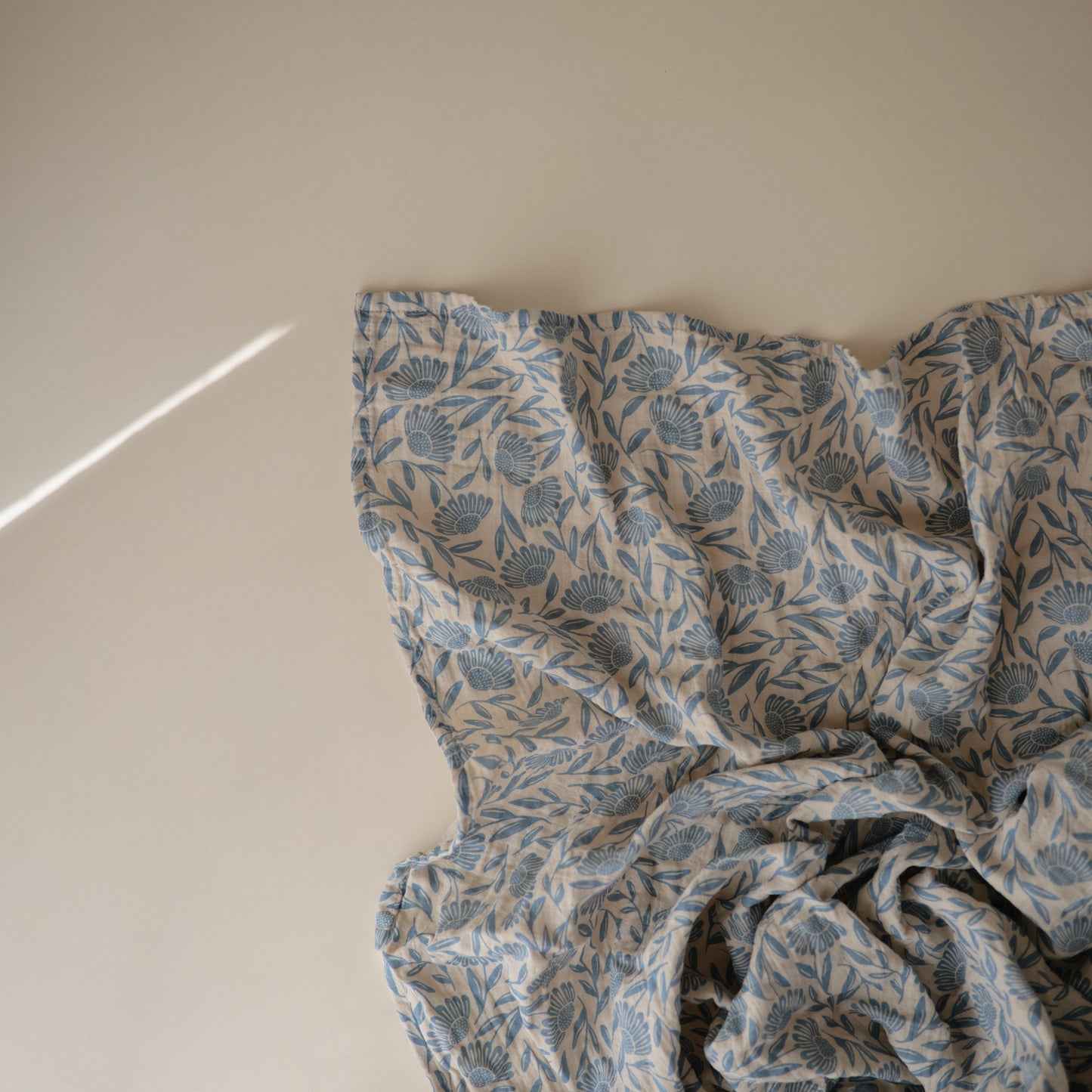 Mushie Muslin Swaddle Blanket – Organic Cotton