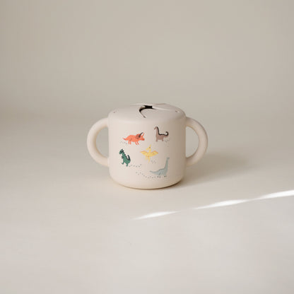 Mushie Silicone Snack Cup – Spill-Proof
