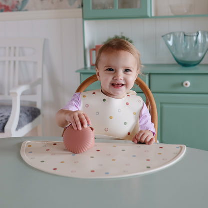 Mushie Silicone Placemat – Easy Clean