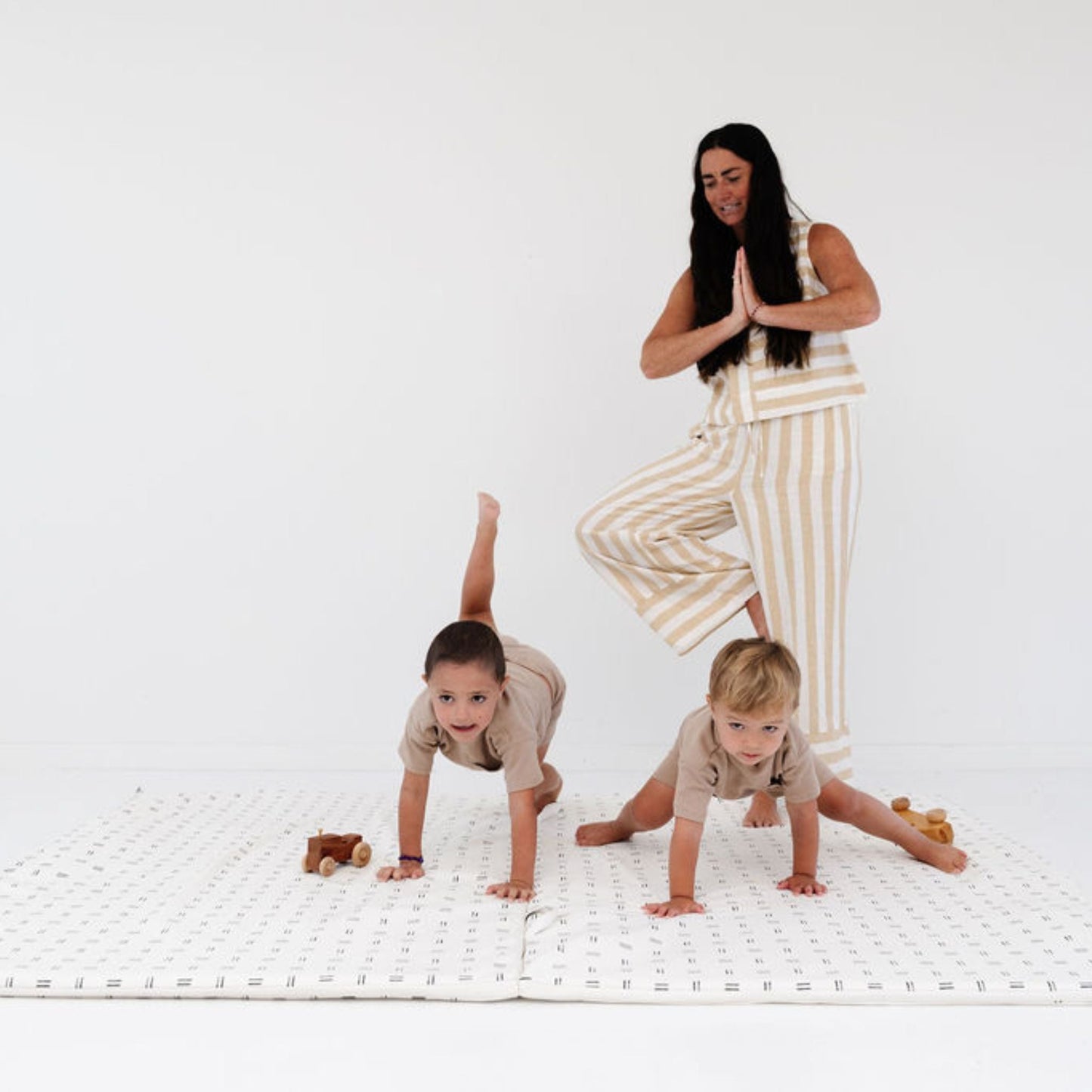 Toki Kids - Mudcloth Vegan Leather Mat