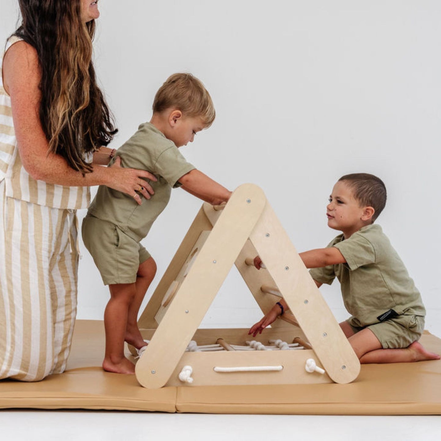 Toki Kids - Sand Vegan Leather Mat