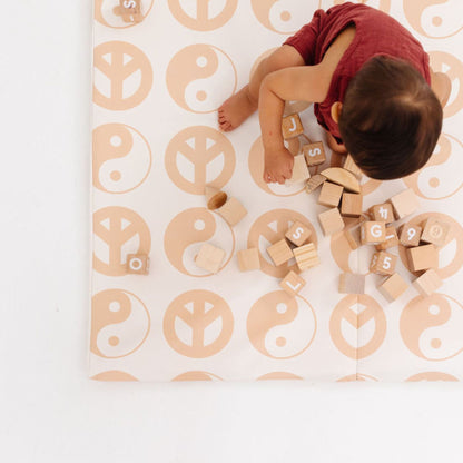 Toki Kids - Yin Yang Vegan Leather Mat