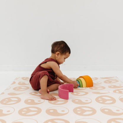 Toki Kids - Yin Yang Vegan Leather Mat