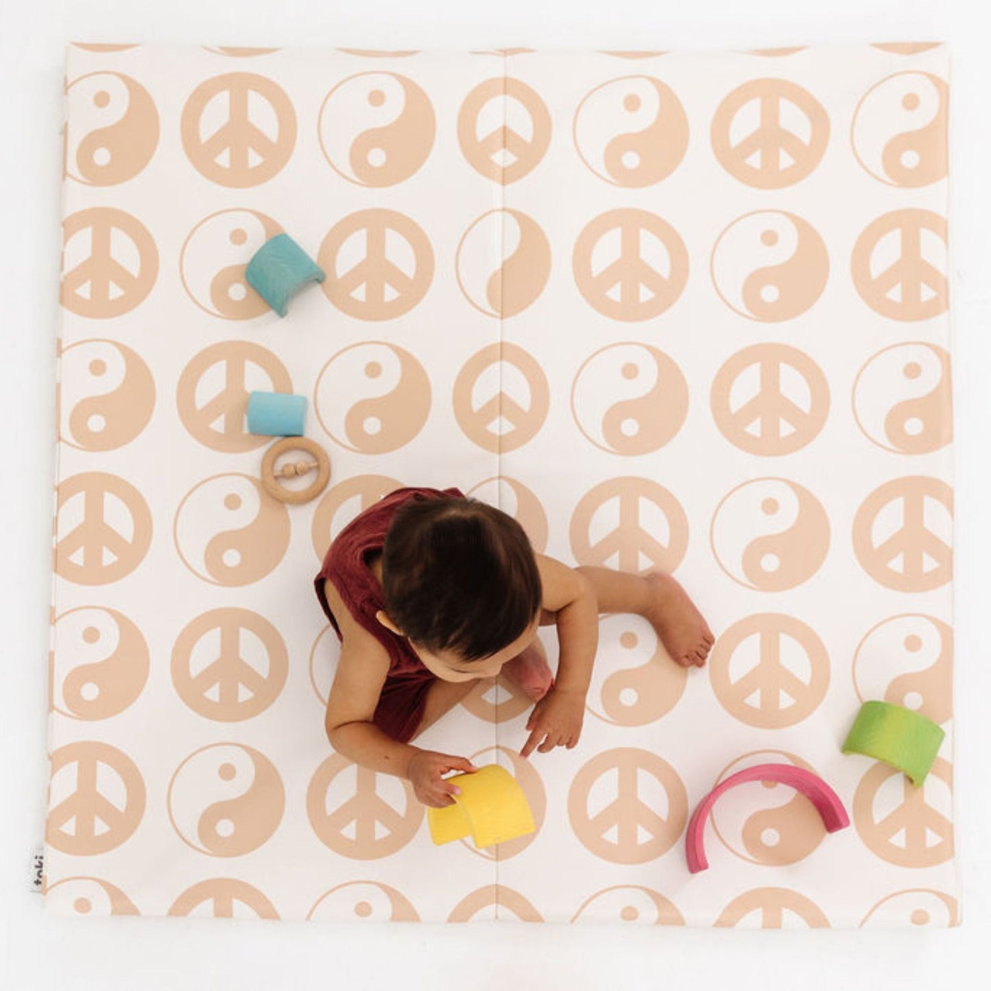 Toki Kids - Yin Yang Vegan Leather Mat