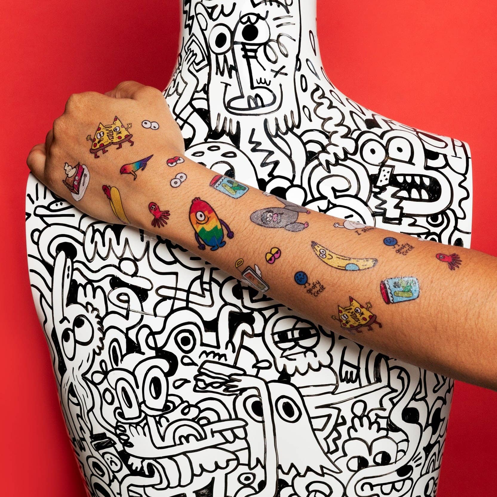 Goofy Doodles Tattoo Sheets