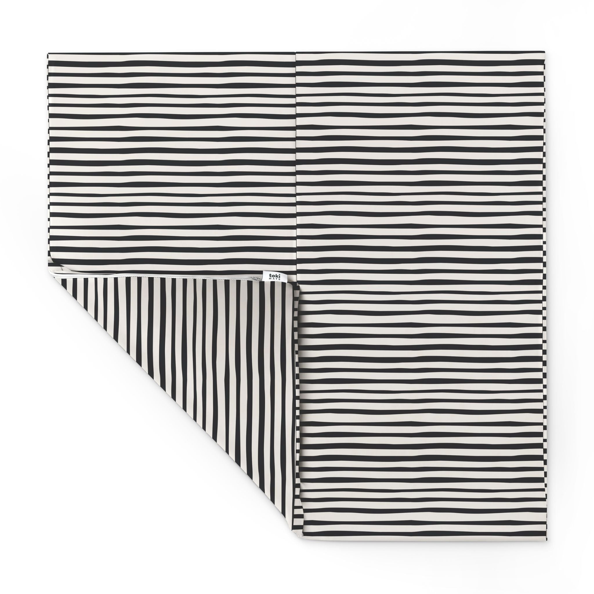 Toki Kids - Bold Stripe Vegan Leather Mat – Neon Dream