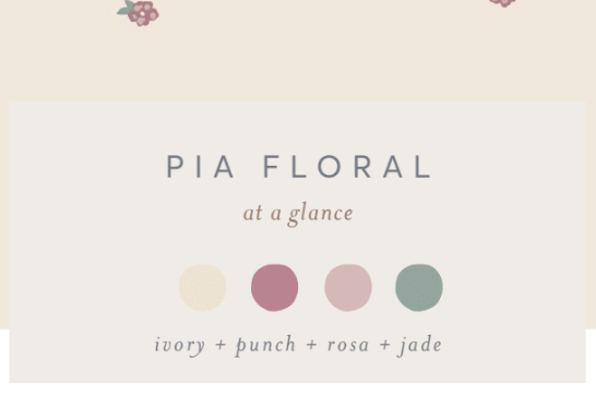 Organic Baby Soleil Pointelle Bodysuit Dress - Pia Floral