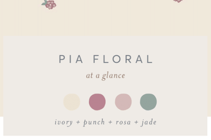 Organic Baby Soleil Pointelle Bodysuit Dress - Pia Floral
