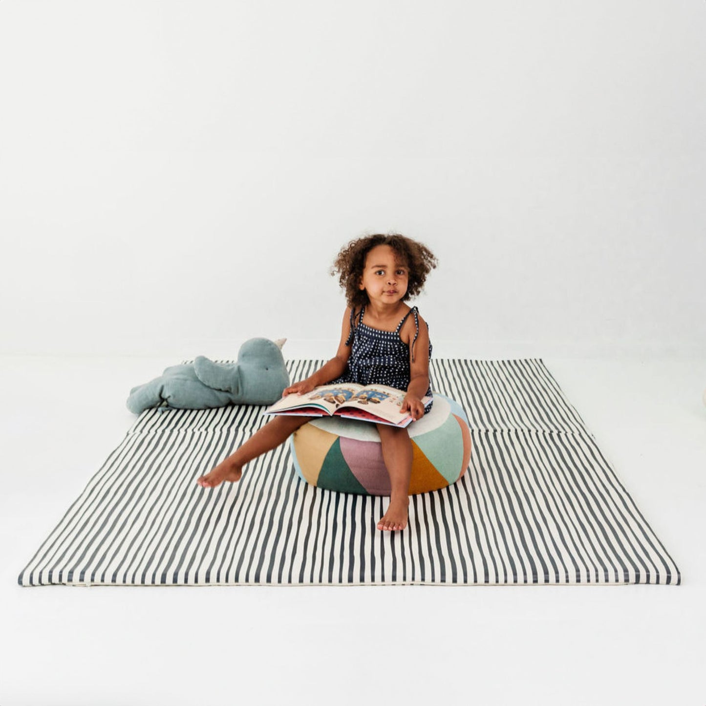 Toki Kids - Bold Stripe Vegan Leather Mat