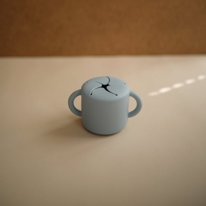 Mushie Silicone Snack Cup – Spill-Proof