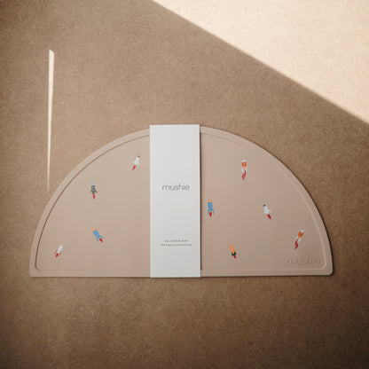 Mushie Silicone Placemat – Easy Clean