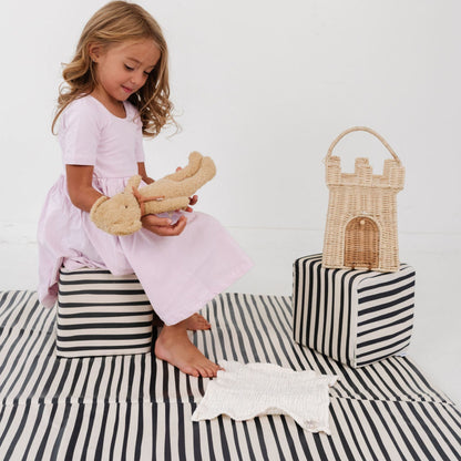 Toki Kids - Bold Stripe Vegan Leather Mat