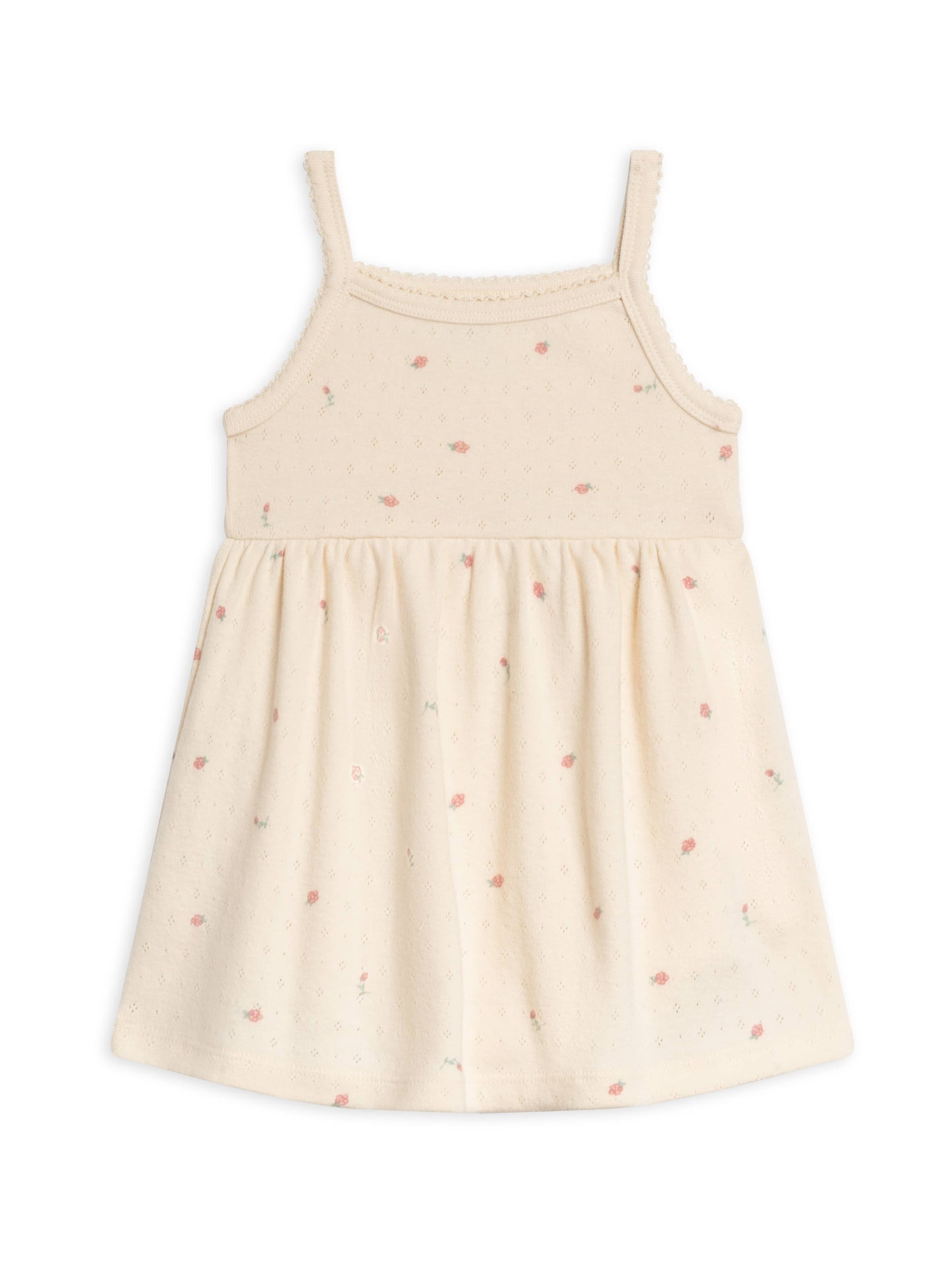 Organic Baby Soleil Pointelle Bodysuit Dress - Pia Floral