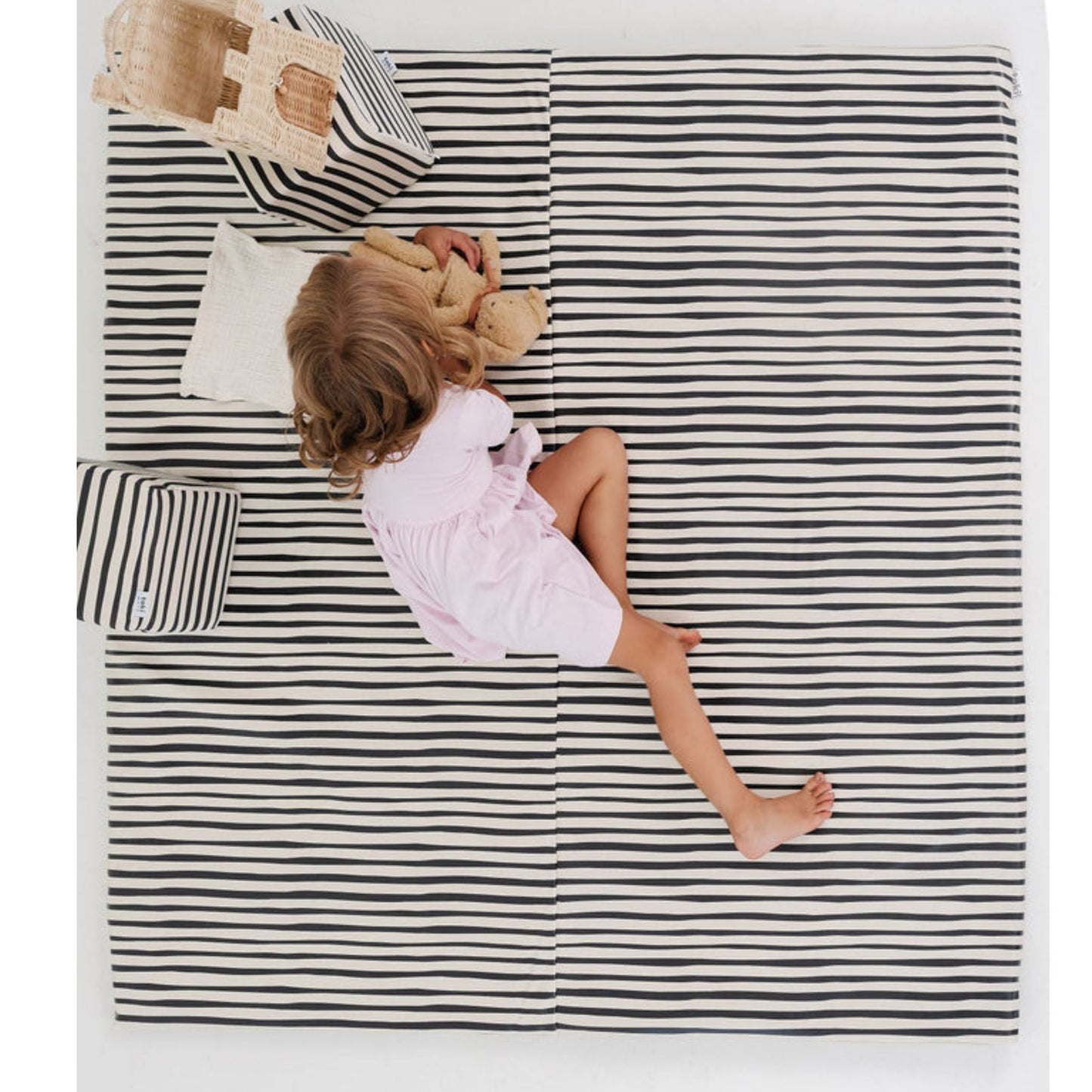 Toki Kids - Bold Stripe Vegan Leather Mat