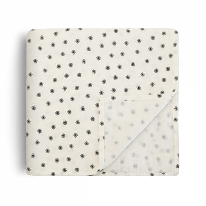 Mushie Muslin Swaddle Blanket – Organic Cotton