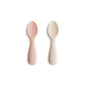 Mushie Silicone Toddler Starter Spoons