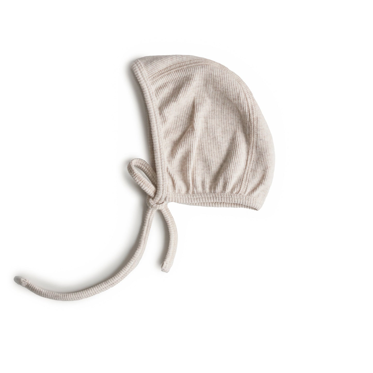 Mushie Baby Bonnet – Organic Cotton Rib Knit