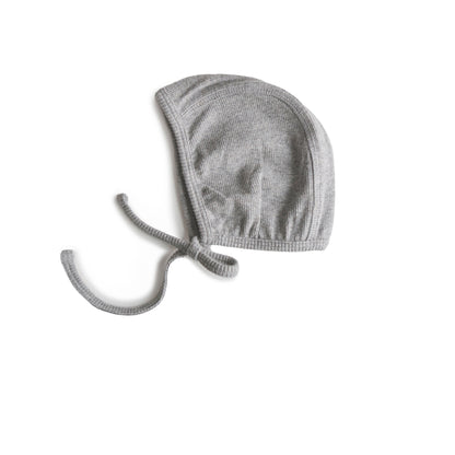 Mushie Baby Bonnet – Organic Cotton Rib Knit