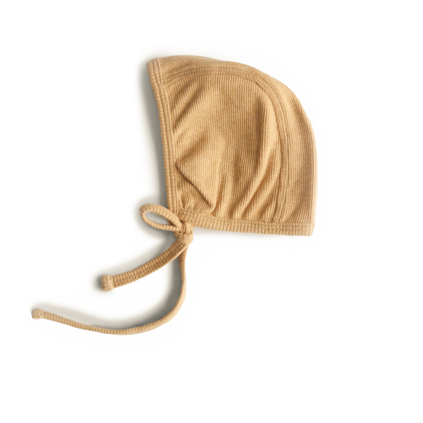 Mushie Baby Bonnet – Organic Cotton Rib Knit