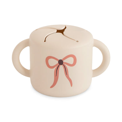 Mushie Silicone Snack Cup – Spill-Proof