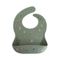 Mushie Silicone Baby Bib – Adjustable Catch-All