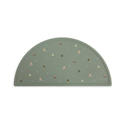 Mushie Silicone Placemat – Easy Clean