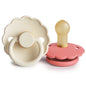 Mushie FRIGG Daisy Pacifier 2-Pack – Natural Rubber