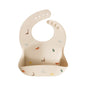 Mushie Silicone Baby Bib – Adjustable Catch-All