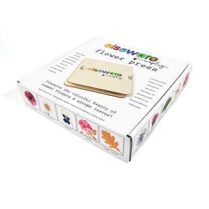 Olesware flower press packaging on a white background