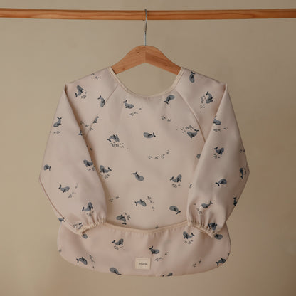 Mushie Long Sleeve Bib – Water Resistant