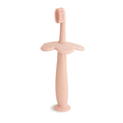 Mushie Flower Training Toothbrush – Silicone