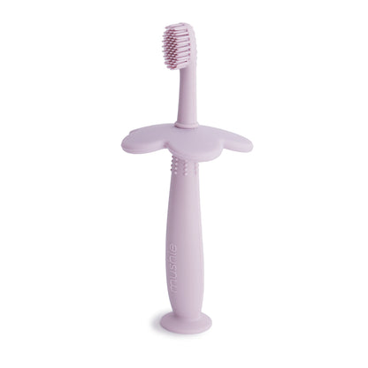 Mushie Flower Training Toothbrush – Silicone