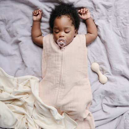 Mushie Organic Cotton Sleepbag – Lightweight Muslin