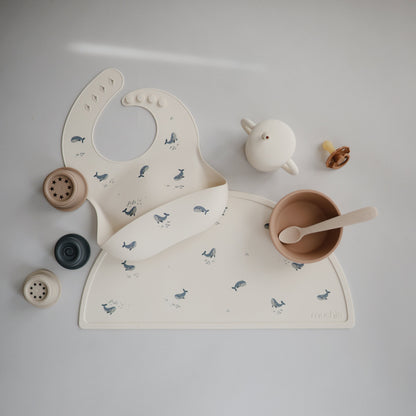 Mushie Silicone Placemat – Easy Clean