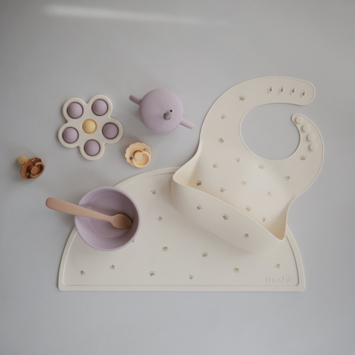 Mushie Silicone Placemat – Easy Clean