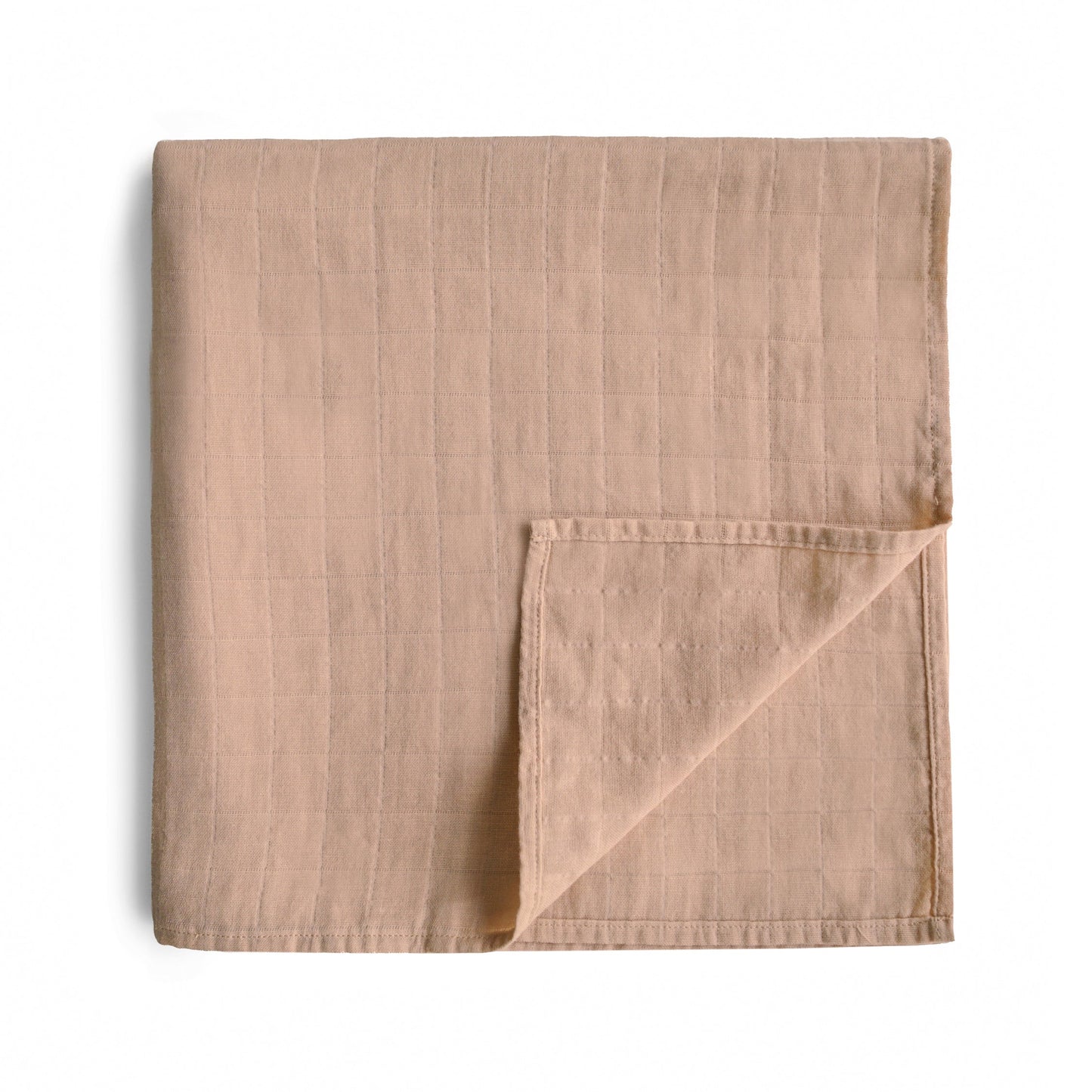Mushie Muslin Swaddle Blanket – Organic Cotton